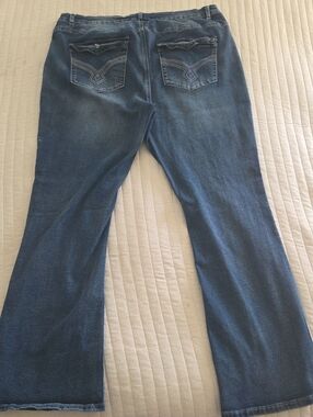 Shein Women’s Dark Blue Denim Jeans Sz 4x/22w